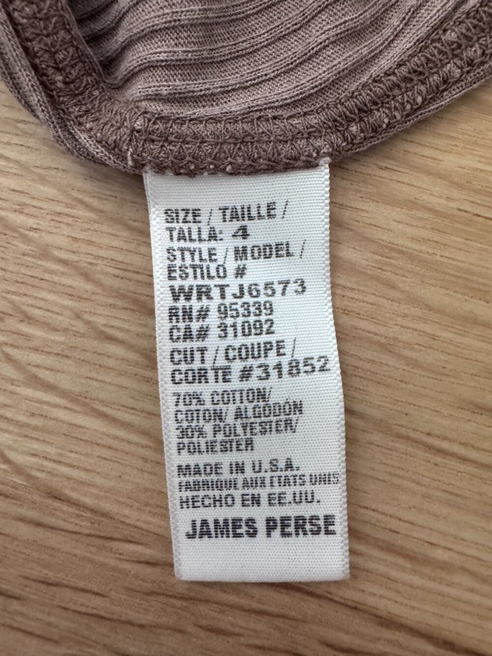 Standard James Perse Women Maxi Cotton Scoop Neck - Picture 4 of 4